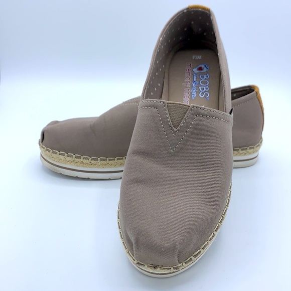 Bobs from Skechers Canvas Espadrille Flats - Picture 1 of 7